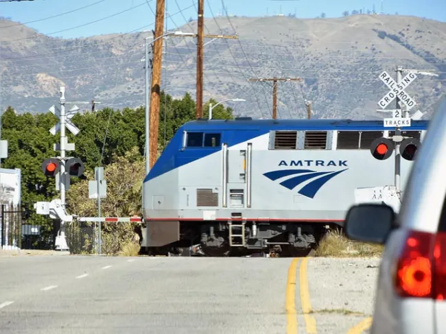 Amtrak in LA